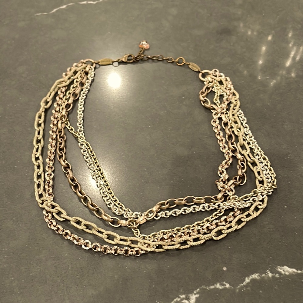Authentic Gold Sabika Chain Necklace!